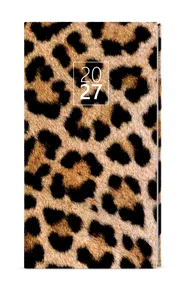 Wochentagebuch - Jakub - Lamino - Taschenformat - Leopard